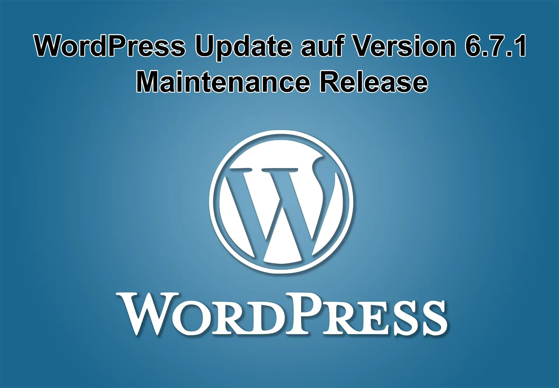 WordPress-Update auf Version 6.7.1 am 21. November 2024 erschienen