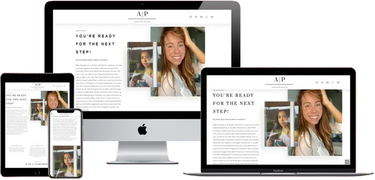 Alexandra Pontow - Coaching - Hamburg - MockUp