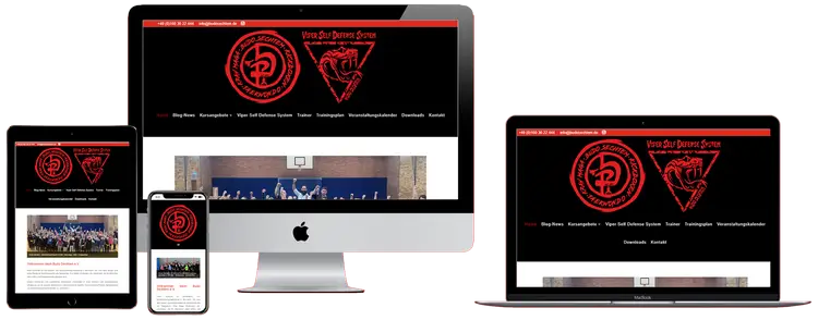 Budo Sechtem e.V. - Mockup