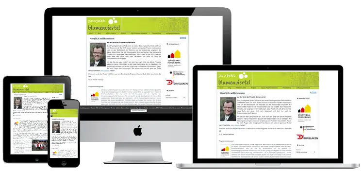 Dinslaken - projekt blumenviertel - MockUp