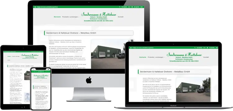 Sendermann und Hattebuer Metallbau GmbH - Selm - MockUp